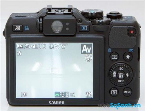 Ở máy ảnh compact PowerShot G15 hãng Canon đã loại bỏ màn hình LCD xoay thay vào đó là một màn hình cố định