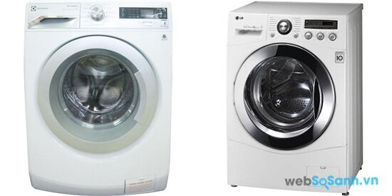 Electrolux EWF12732 và LG WD14600 (nguồn: internet)