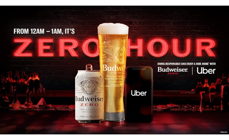 Vẻ bề ngoài của bia không cồn Budweiser Zero