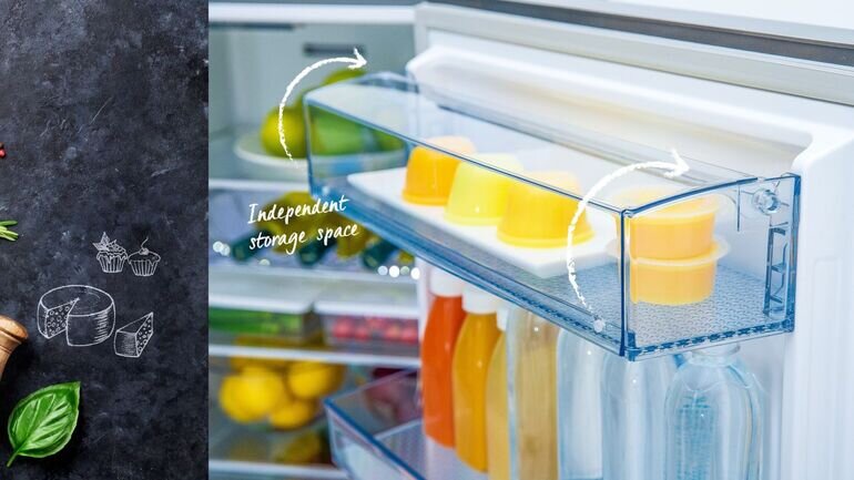 Nếu tủ lạnh Casper Inverter RB-365VB chứa nhiều thực phẩm, bạn nên để nhiệt độ thấp 