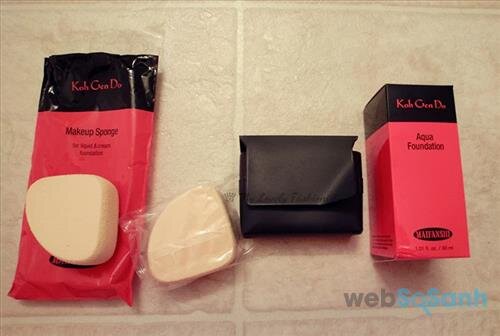 Mút trang điểm Koh Gen Do Makeup Sponge for Liquid and Cream Foundation