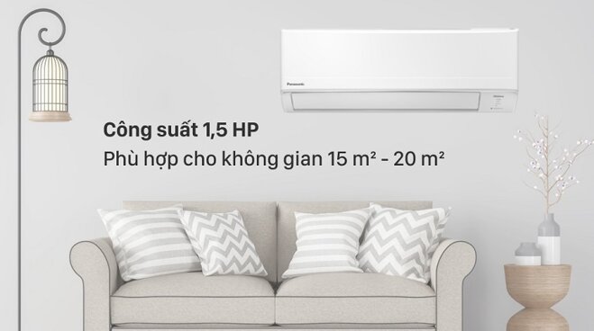 điều hòa Panasonic Inverter 12000 BTU 1 chiều CU/CS-WPU12XKH-8 gas R-32