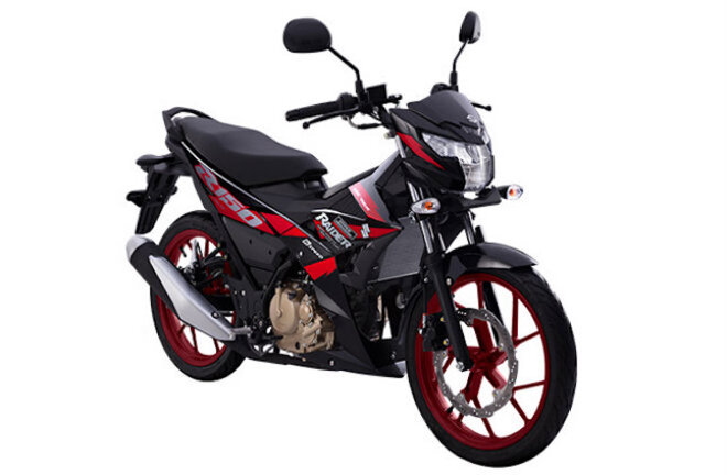 Mẫu thiết kế xe côn tay thể thao Suzuki Raider 150