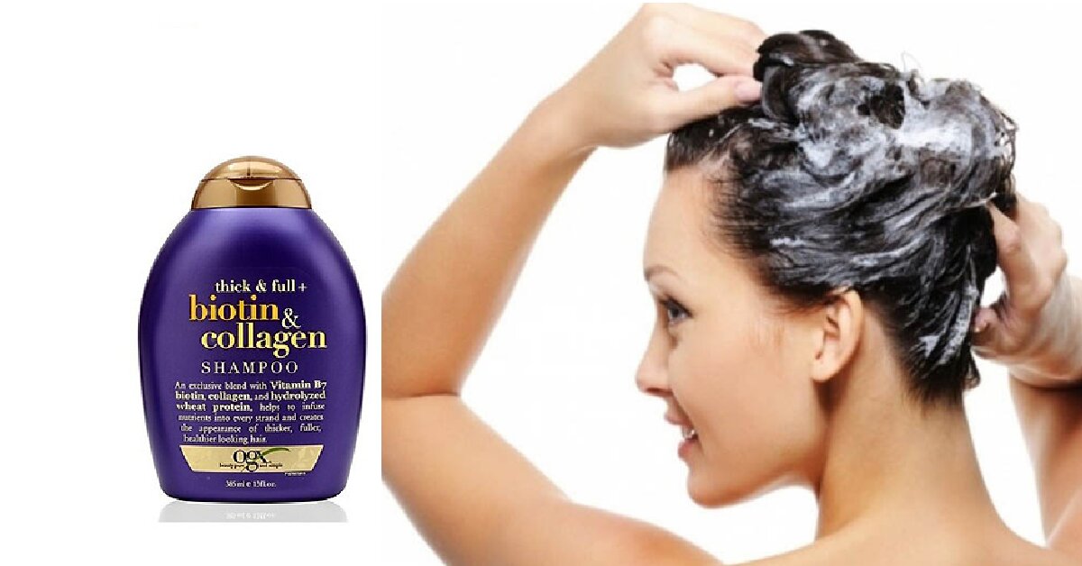 Cách dùng dầu gội mọc tóc Biotin Collagen chuẩn khỏi chỉnh