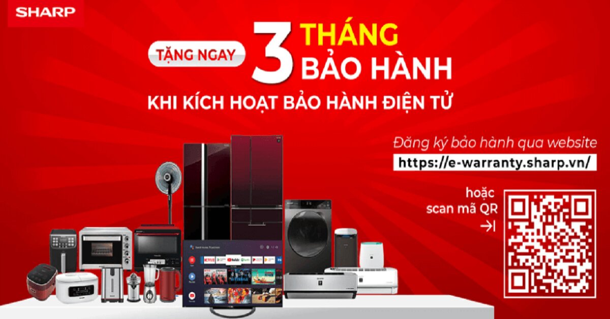 Cách kích hoạt bảo hành điều hòa Sharp 