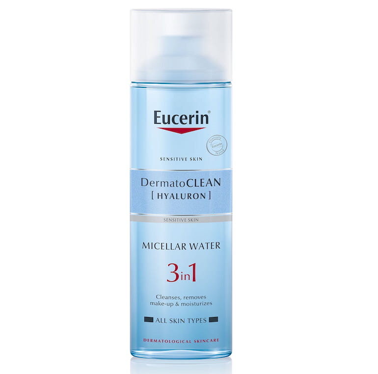 Nước tẩy trang Eucerin Dermatoclean Hyaluron Micellar 3 in 1