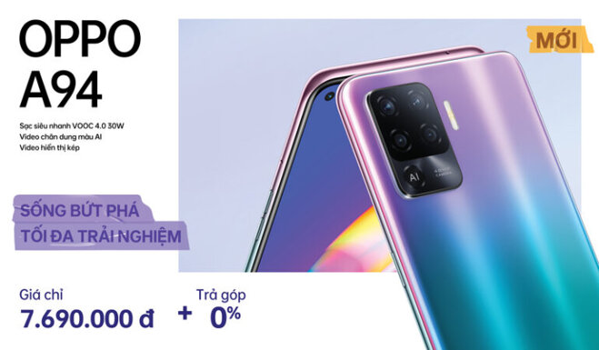 oppo a94 ra mắt khi nào