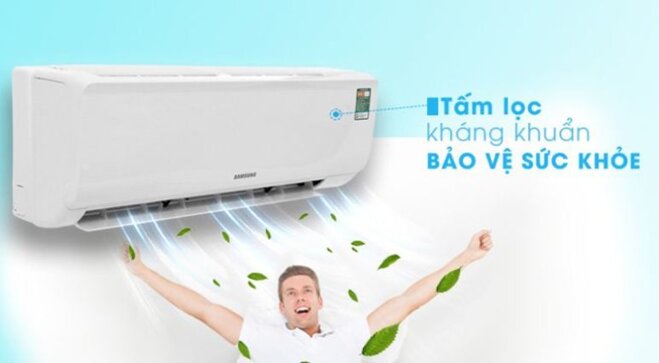 Điều hòa Samsung 9000 BTU AR09MCFHAWKNSV