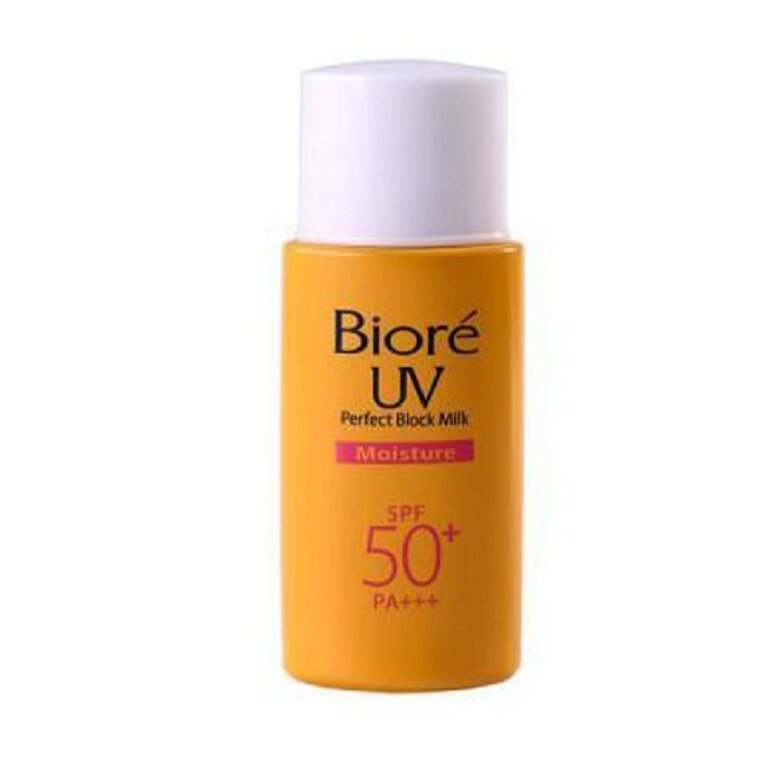 Kem chống nắng Biore UV Perfect Block Milk Moisture SPF 50+ PA+++