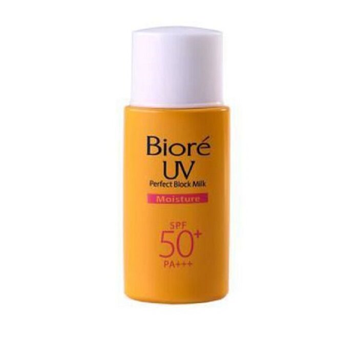 Kem chống nắng Biore UV Perfect Block Milk Moisture SPF 50+ PA+++