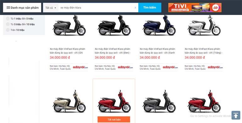 Xe Máy Điện Vinfast Klara A2 Cũ Giá Rẻ Tại Hà Nội Và Toàn Quốc