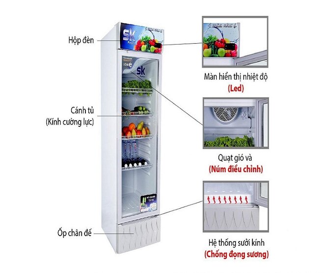 Tủ mát Sumikura 250 lít SKSC-250.JS bảo vệ môi trường