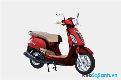 Kymco Many có thiết kế cổ điển