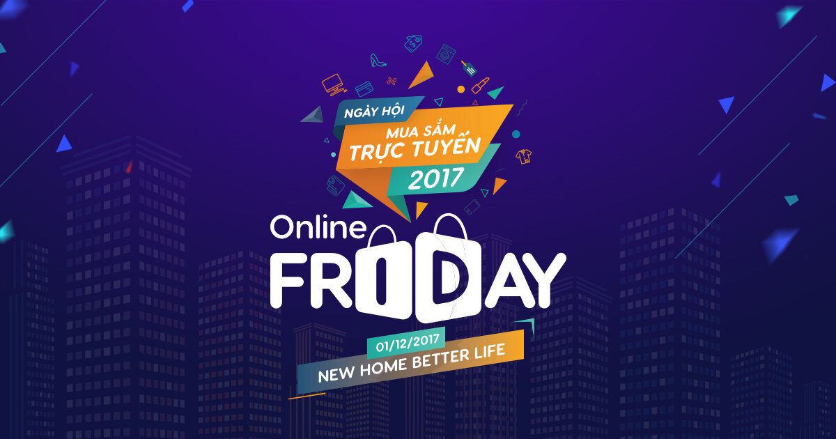 Online Friday Ngày hội mua sắm trực tuyến