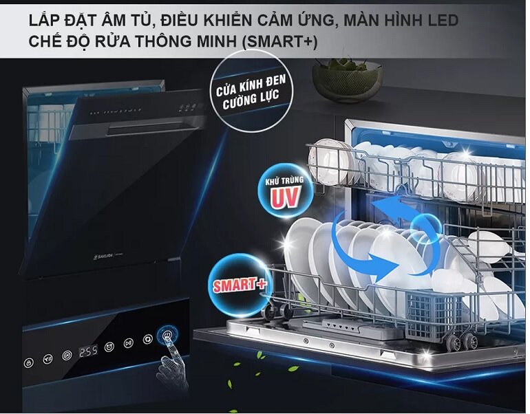 Chất lượng máy rửa bát Sakura SCE-W850 hoàn hảo