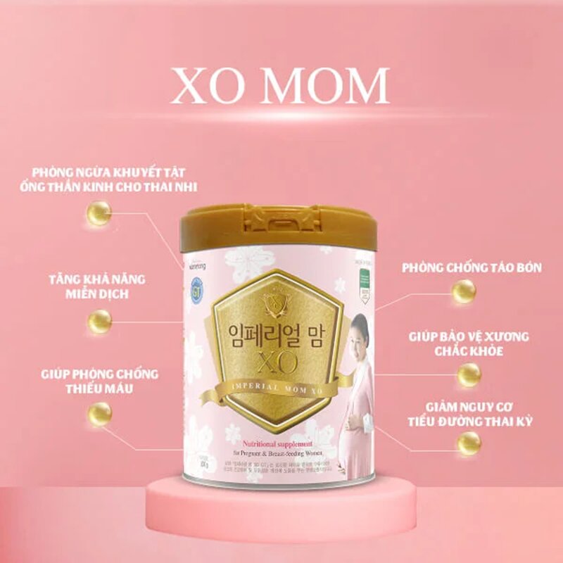 Sữa XO MOM cho bà bầu 400g/800g 