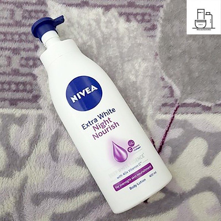 Sữa dưỡng thể trắng da Nivea ban đêm