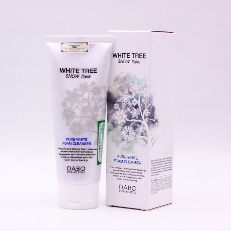 Sữa rửa mặt Dabo White Tree Snow Flake
