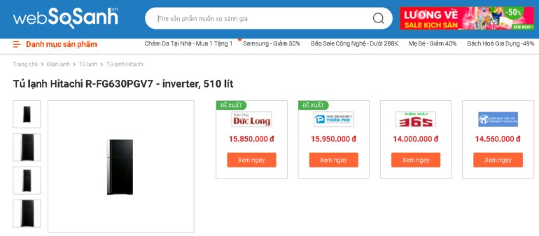 Có nên mua tủ lạnh Hitachi R-FG630PGV7(GBK) 510 lít Inverter cho gia đình 4-5 người sử dụng hay không?