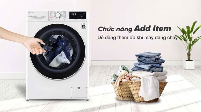 Máy giặt LG 10 kg FV1410S5W