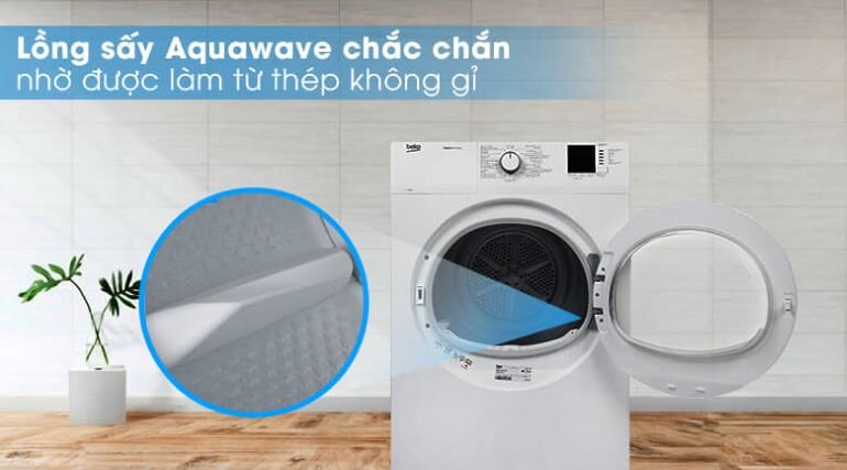 Máy sấy thông hơi Beko 8 Kg DA8112RX0W