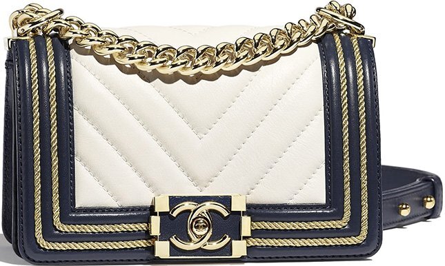 Chanel Small Boy Braided Bag