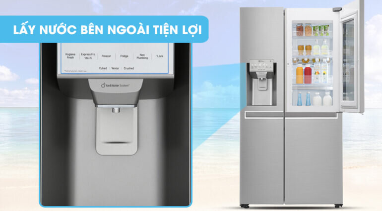 Tủ lạnh LG Inverter InstaView Door-in-Door 601 lít GR-X247JS - Giá tham khảo: 36.000.000 vnd