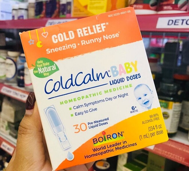 muối uống vi lượng đồng căn Coldcalm Boiron