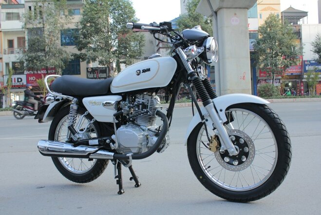 SYM Husky Classic 125 mang kiểu dáng hoài cổ, nhỏ gọn