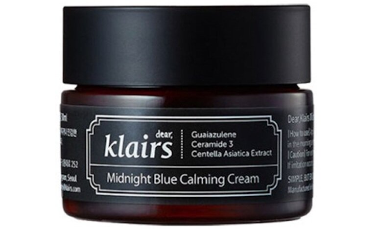 Kem dưỡng da kiềm dầu Dear Klairs Midnight Blue Calming Cream.