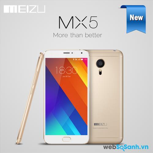 Một cách tổng thể, Meizu MX5 sở hữu thiết kế rất ấn tượng, sang trọng và cao cấp.