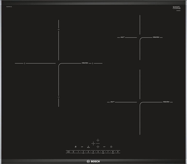 Bếp từ âm 3 vùng nấu Bosch PIJ675FC1E