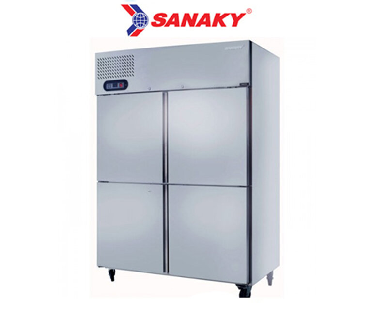 Tủ đông lạnh thương hiệu Sanaky rất phổ biến vì giá thành phù hợp