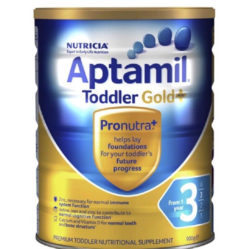 Sữa Aptamil cho bé 2 tuổi - Aptamil Toddler Gold+ 3