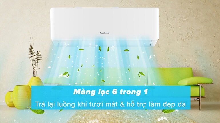 máy lạnh Nagakawa Inverter 1 HP NIS-C09R2T28