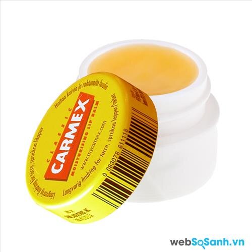 Son dưỡng môi Carmex Moisturising lip balm (dạng hũ) 