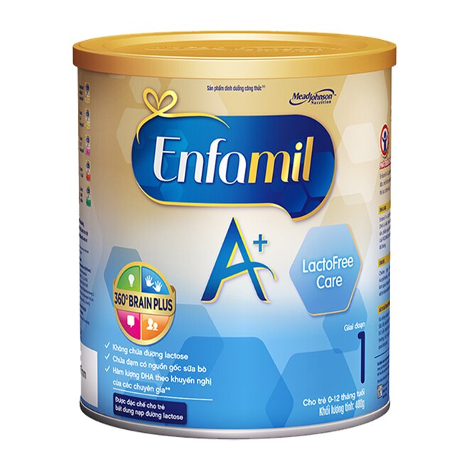 Sữa Enfamil A+ Lactofree Care