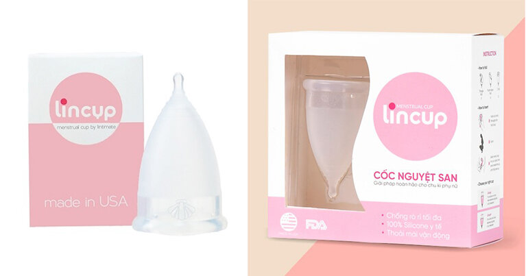 Cốc nguyệt san Lincup mẫu mới nhập khẩu Mỹ