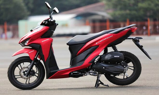 Honda Vario 150 có kiểu dáng thiết kế khỏe khoắn và mạnh mẽ