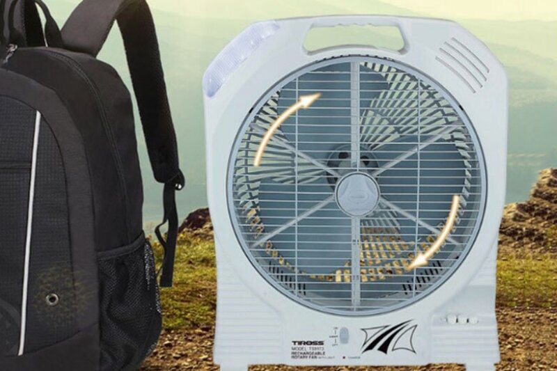 Đánh giá Tiross TS9173 - Quạt sạc cứu cánh khi mất điện!