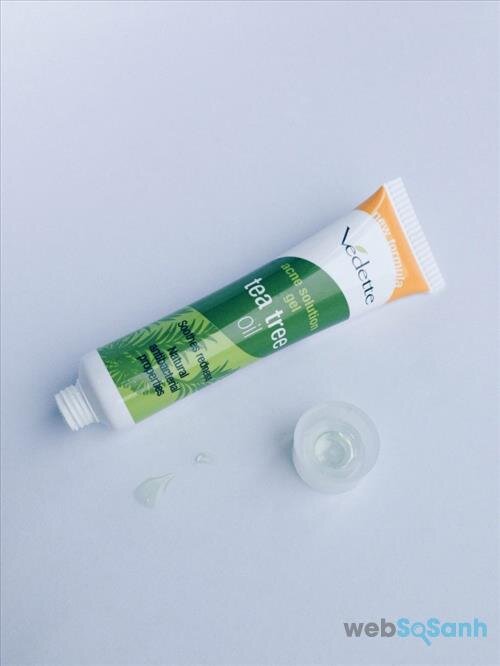 Kem trị mụn Vedette Acne Solution Gel Tea Tree Oil