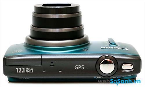 Máy ảnh du lịch Canon PowerShot SX260 HS được trang bị tính năng GPS