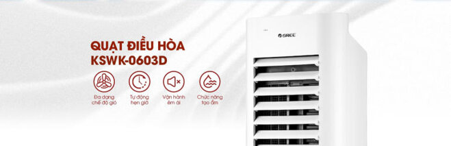 quạt điều hoà gree kswk-0603d