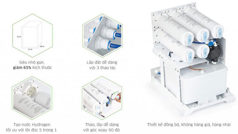 Bộ lõi lọc đúc nguyên khối chắc chắn