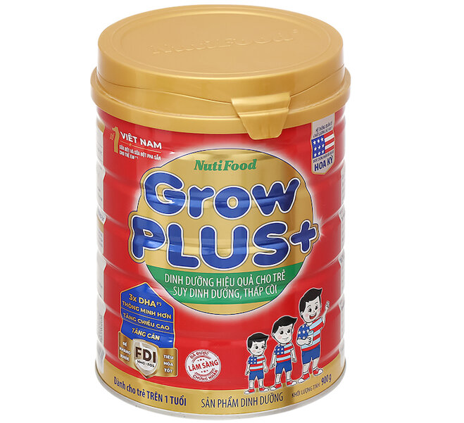 Sữa NutiFood Grow Plus+