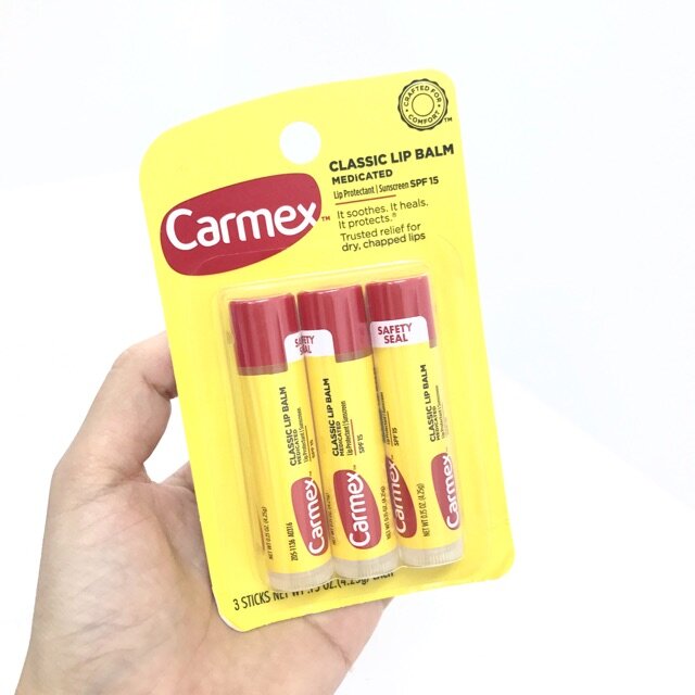 son dưỡng môi carmex