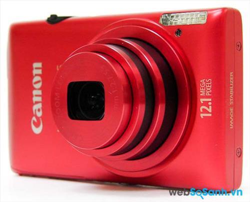 Máy ảnh compact Canon IXUS 220 HS được trang bị cảm biến BSI-CMOS kích thước 1/2.3 