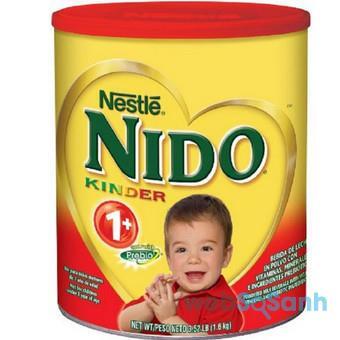 Hướng dẫn cách pha sữa bột Nido nắp đỏ dành cho bé trên 1 tuổi