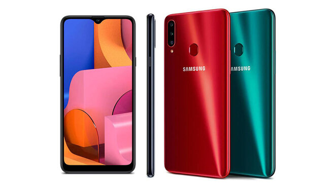 đánh giá samsung galaxy a20s