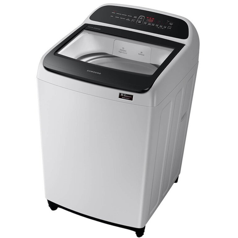 Máy giặt Samsung Inverter 10kg WA10T5260BY có cấu tạo chắc chắn với vẻ ngoài màu xám trung tính